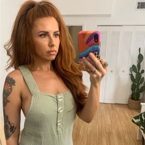 Olive Green Jumpsuit